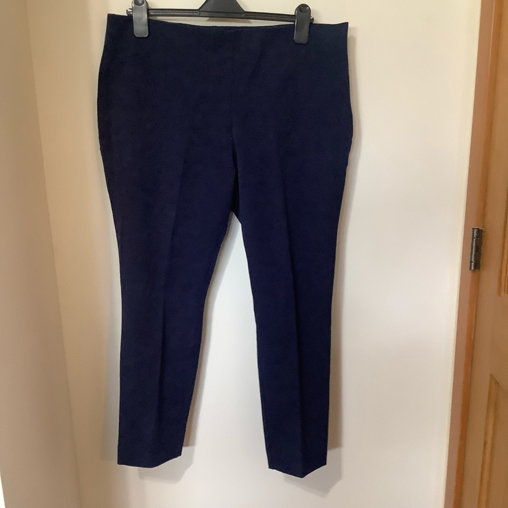 LAUREN: Elegant Navy Women's Pants